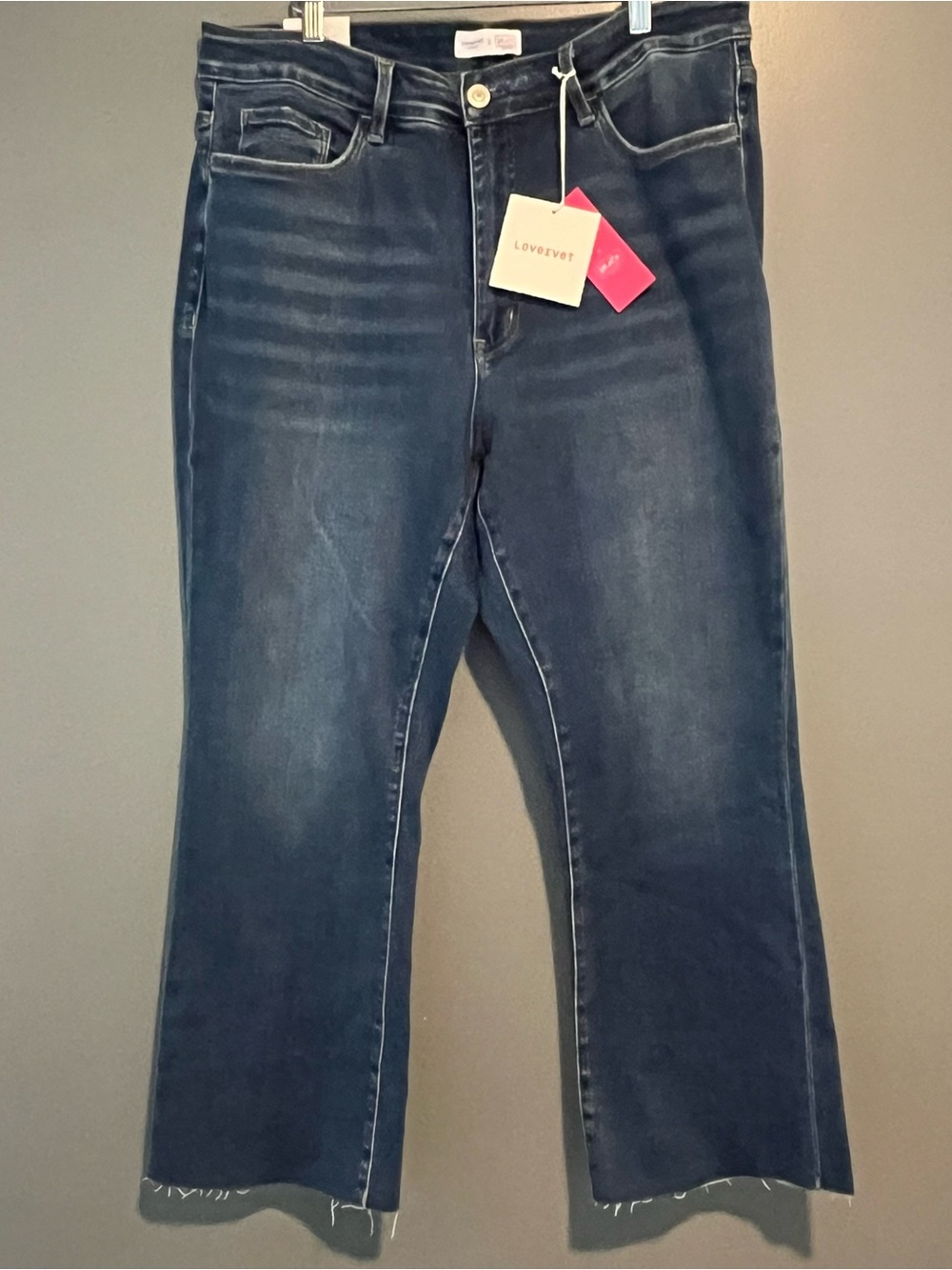 NWT Lovervet High Rise Tummy Control Kick Flare Jeans 20W